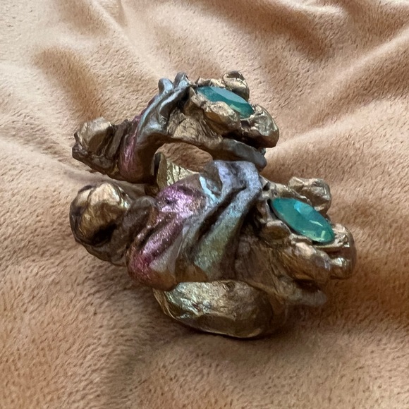 Handmade extra lightweight earrings - Picture 2 of 4